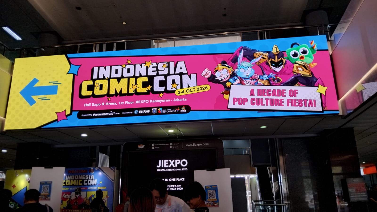 Keliling Indonesia Comic Con 2026, dari Cosplay sampai Borong Komik!